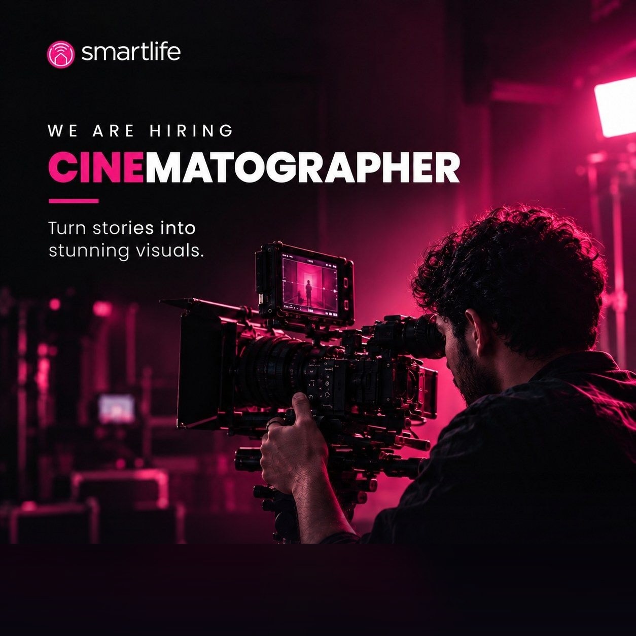 Cinematographer — job poster